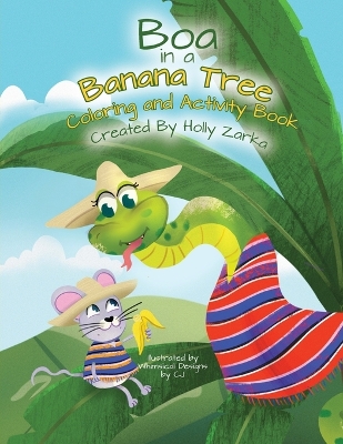 Book cover for Boa in a Banana Tree Coloring and Activity Book