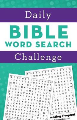 Book cover for Daily Bible Word Search Challenge