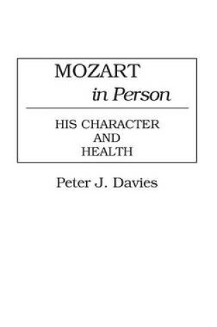 Cover of Mozart in Person