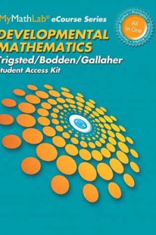 Cover of MyLab Math for Trigsted/Bodden/Gallaher Developmental Math