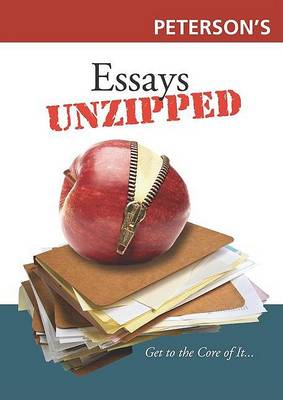 Book cover for Peterson's Essays Unzipped