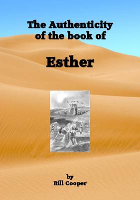 Book cover for The Authenticity of the Book of Esther