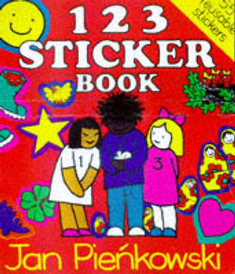 Book cover for 123 Sticker Book