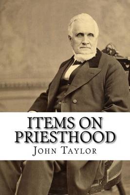 Book cover for Items on Priesthood (Complete and Unabridged, with an Index)