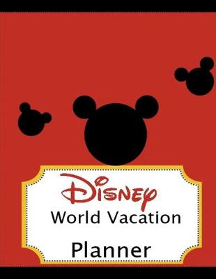 Book cover for Disney World Vacation Planner