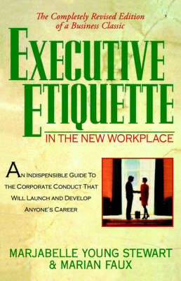 Book cover for Executive Etiquette in the New Workplace