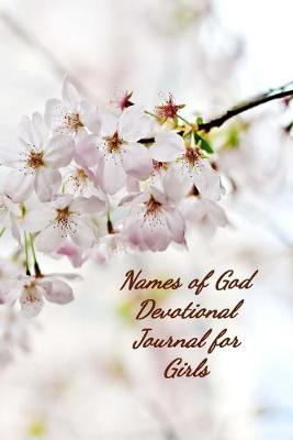 Book cover for Names of God Devotional Journal for Girls