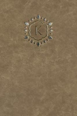 Book cover for Monogram "K" Blank Book