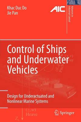 Book cover for Control of Ships and Underwater Vehicles