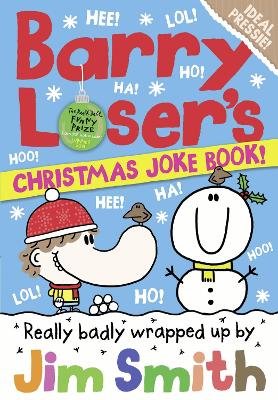 Cover of Barry Loser's Christmas Joke Book