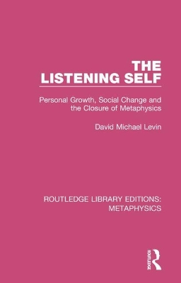 Book cover for The Listening Self