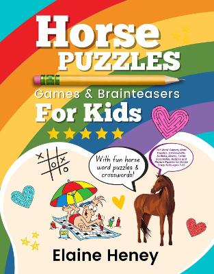 Book cover for Horse Puzzles, Games & Brain Teasers