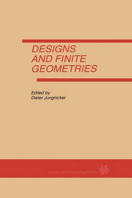 Book cover for Designs and Finite Geometries