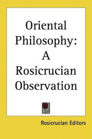 Cover of Oriental Philosophy