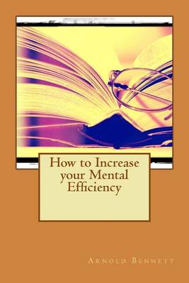 Book cover for How to Increase your Mental Efficiency