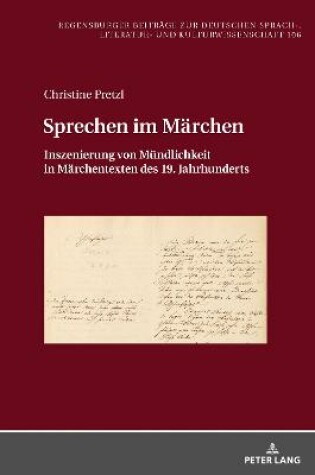 Cover of Sprechen Im Maerchen