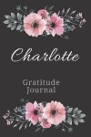 Book cover for Charlotte Gratitude Journal