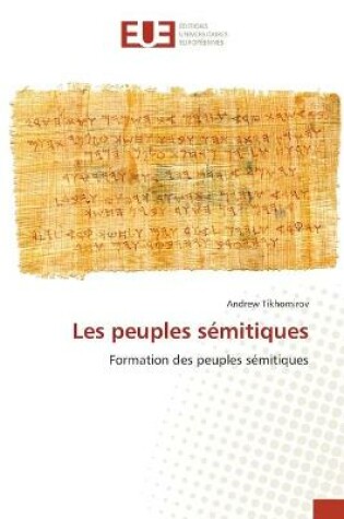 Cover of Les peuples semitiques