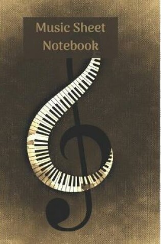 Cover of Music Sheet Notebook