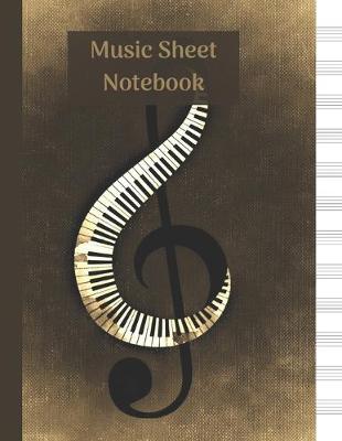 Cover of Music Sheet Notebook