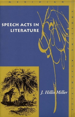 Book cover for Speech Acts in Literature