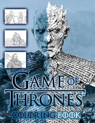 Book cover for Game of Thrones Coloring Book