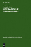 Book cover for Literarische Trauerarbeit