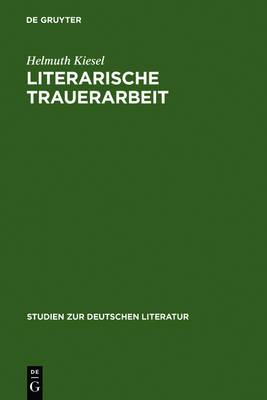 Book cover for Literarische Trauerarbeit