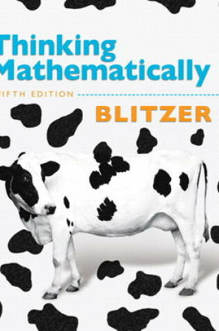 Cover of Thinking Mathematically with Integrated Review with  Worksheets plus MyMathLab with Pearson eText -- Access Card Package