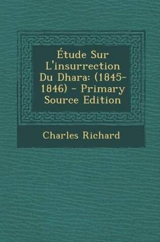 Cover of Etude Sur L'insurrection Du Dhara