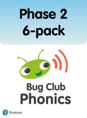Book cover for Bug Club Phonics Phase 2 6-pack (144 books)