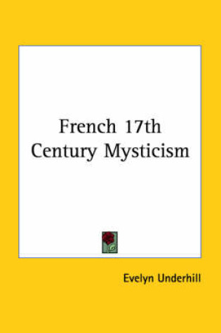 Cover of French 17th Century Mysticism