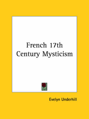 Book cover for French 17th Century Mysticism