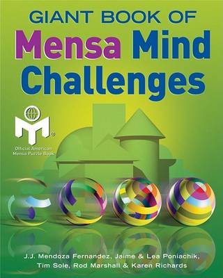 Book cover for Giant Book of Mensa Mind Challenges