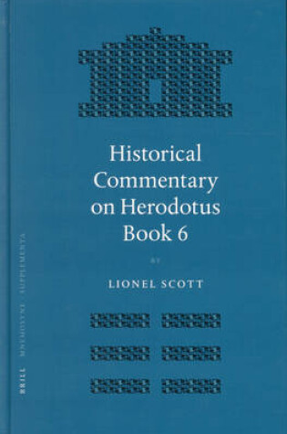Cover of Historical Commentary on Herodotus Book 6