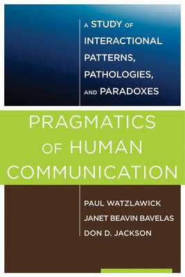 Book cover for Pragmatics of Human Communication