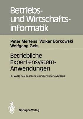 Cover of Betriebliche Expertensystem-Anwendungen