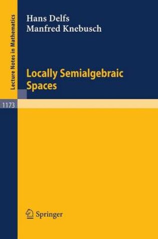 Cover of Locally Semialgebraic Spaces