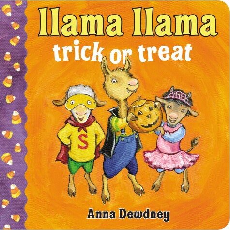 Book cover for Llama Llama Trick or Treat