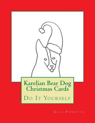 Book cover for Karelian Bear Dog Christmas Cards