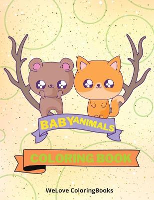 Book cover for Baby Animals Coloring Book