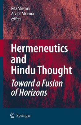 Book cover for Hermeneutics and Hindu Thought