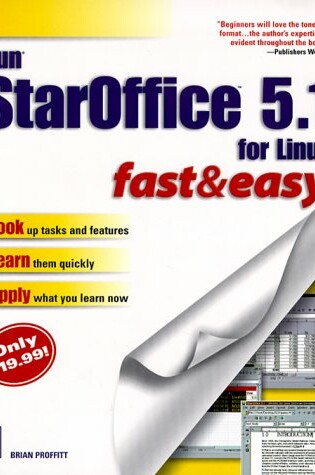 Cover of StarOffice Linux Fast and Easy