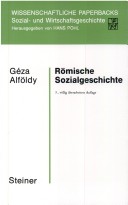 Book cover for Romische Sozialgeschichte