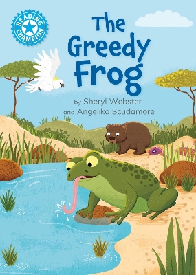 Book cover for The Greedy Frog