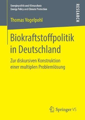 Cover of Biokraftstoffpolitik in Deutschland