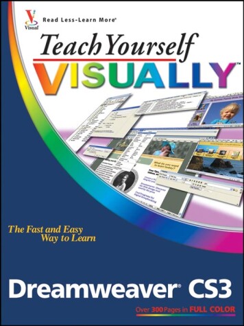 Cover of Teach Yourself VISUALLY Dreamweaver CS3