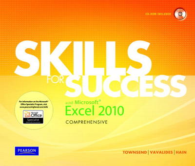 Book cover for Skills for Success with Microsoft Excel 2010, Comprehensive