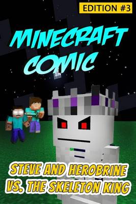 Book cover for Minecraft Comic Book