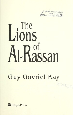 Book cover for Lions of Al-Rassan